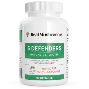 5 Defenders Organic Mushroom Blend Capsules