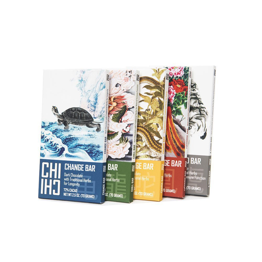 CHICHI Chocolates 5 element bars