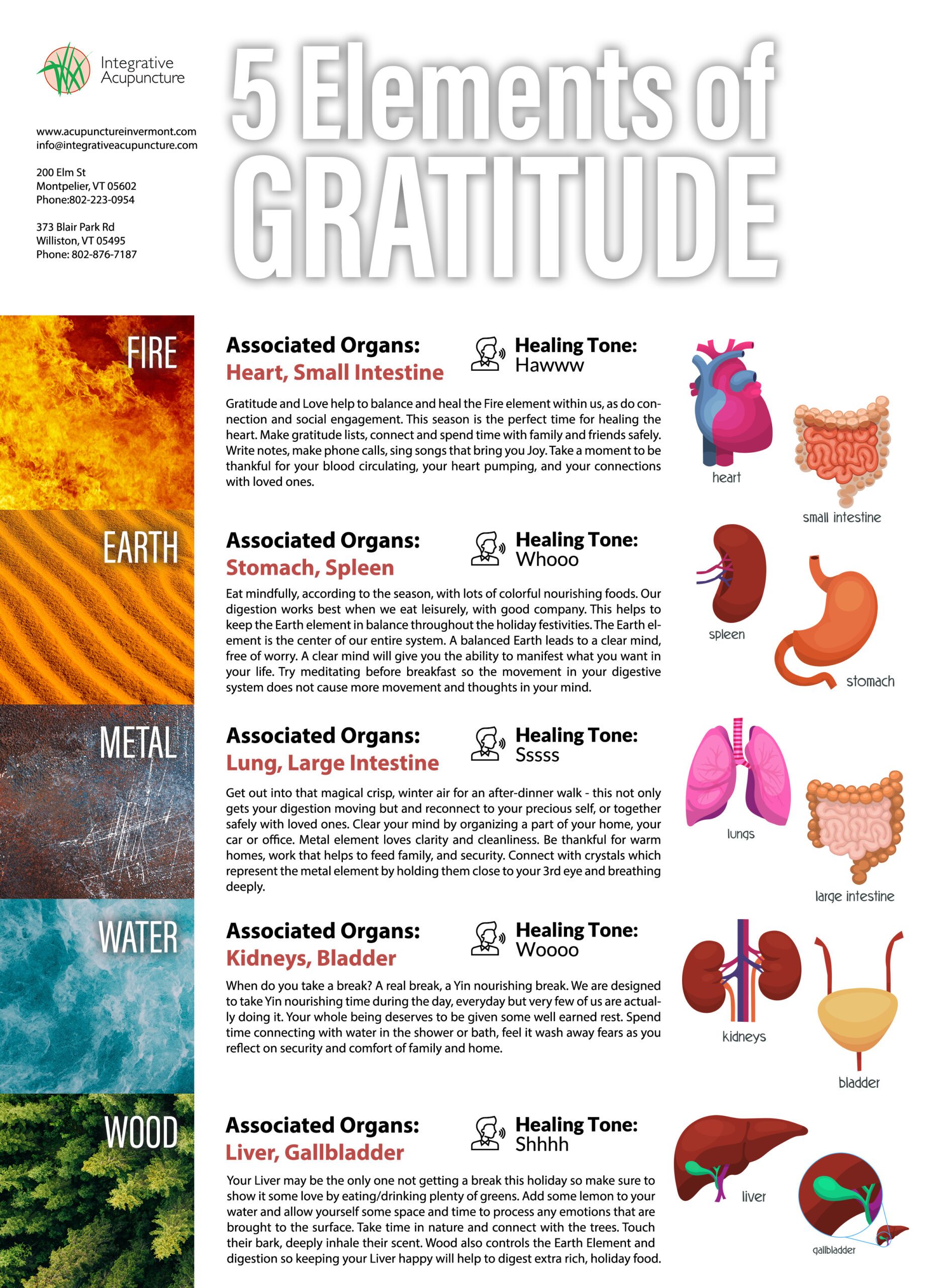 5 elements of gratitude