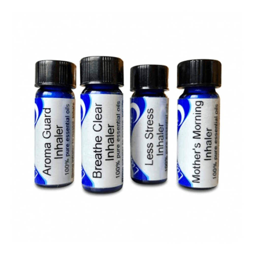 Lunaroma Inhaler Aroma Guard, Breathe Clear, Less Stress, and Mother's Morning