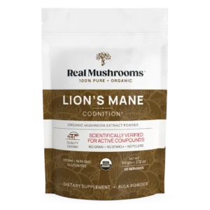 Organic Lions Mane Mushroom Powder – Bulk Extract