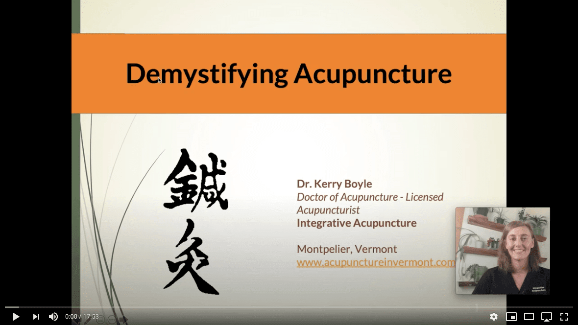 Demystifying Acupuncture