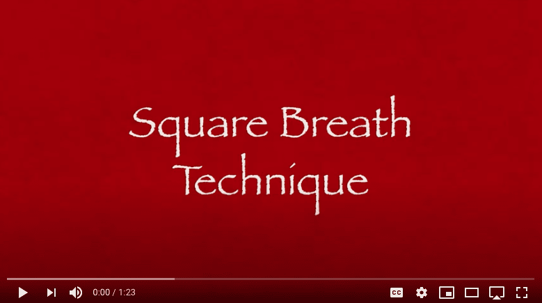 Square Breath Technique