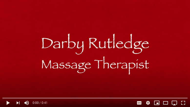 Darby Rutledge Massage Therapist