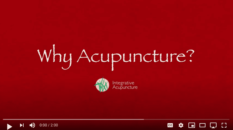 Why acupuncture