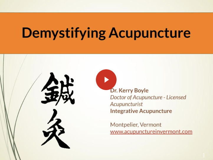 Demystifying Acupuncture