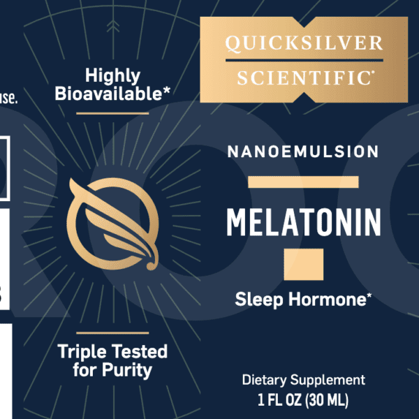 Quicksilver Melatonin Full Label